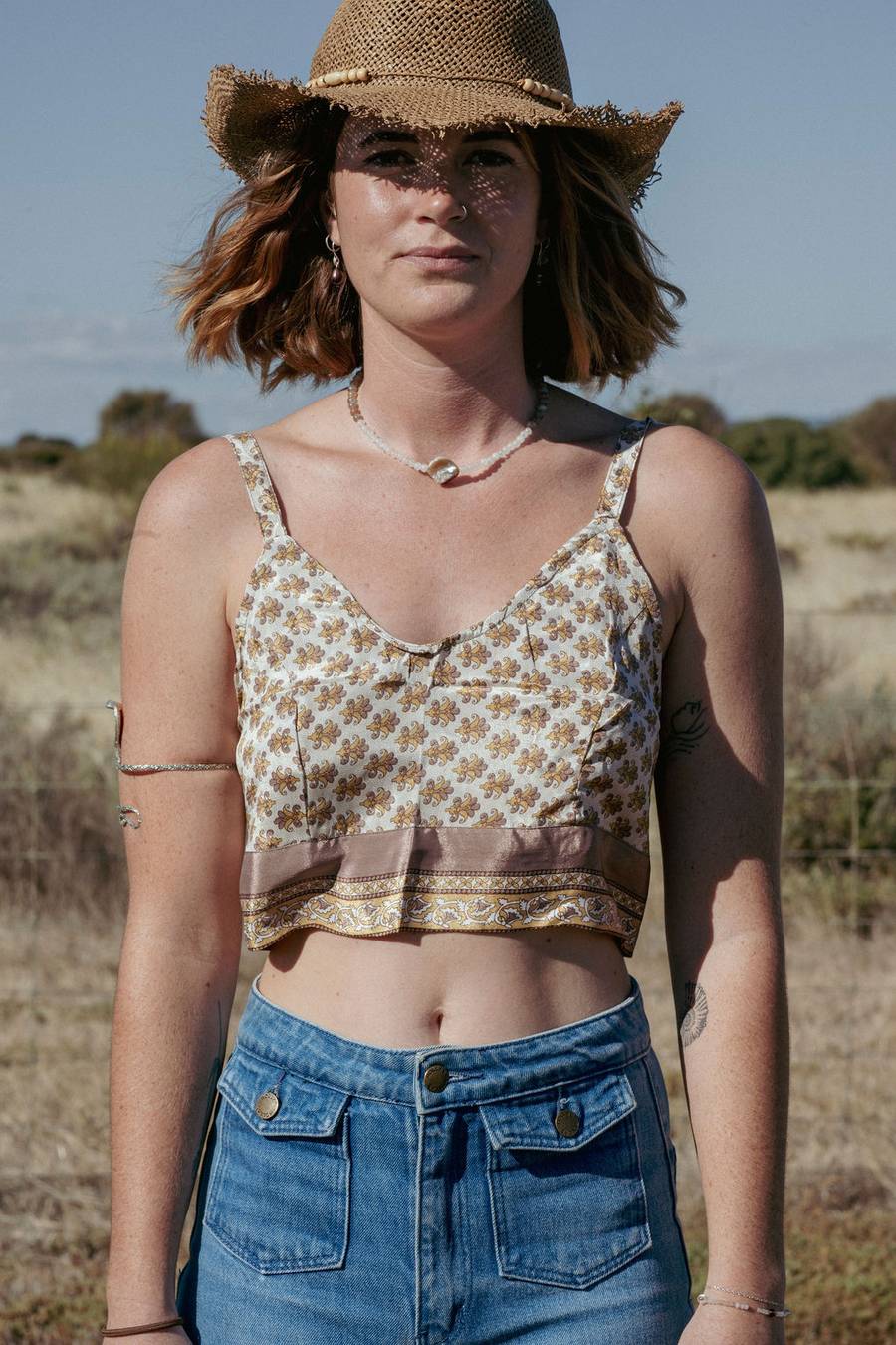 Kora print bralette